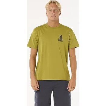 Pánská móda tričko Rip Curl VAPORCOOL SEARCH STACK TEE Kiwi velikost XXL