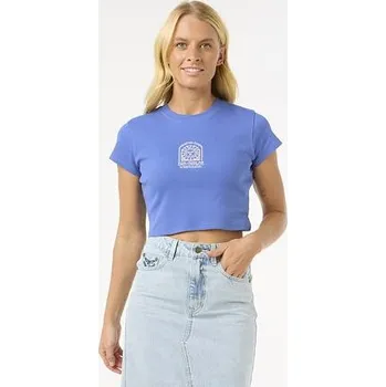 Tričko Rip Curl SAN CARLOS BABY TEE Ocean velikost M