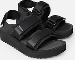Sandály Rip Curl NEWQUAY BLOOM OPEN TOE Black velikost 39.0
