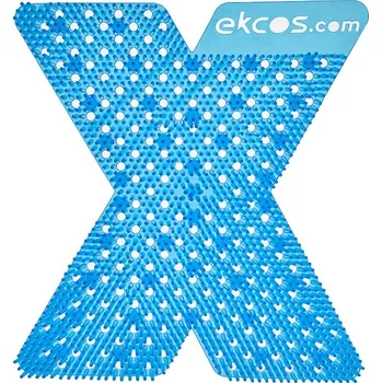 WC čistič NULL Ekcos Xcrën HD sítko do pisoáru - vůně oceán, modré 2 ks