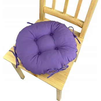 Polštář Polštář na židli/taburet 35 cm světle fialový KOŁO