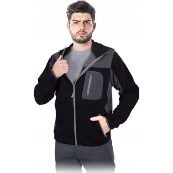 Pánská mikina MIKINA PRACOVNÍ L ČERNO-ŠEDO-ŠEDÁ