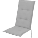 Sunfun Polstr s vysokou opěrkou, 120 × 50 cm, šedá