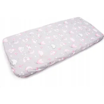 Prostěradlo PROSTĚRADLO DO KOLÉBKY 90x40 cm BAVLNA Kerstin