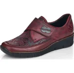 Dámské polobotky RIEKER 537C0-35 červená W5 40