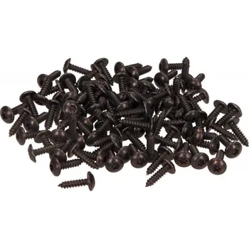 MONTÁŽNÍ ŠROUB TORX 4,1X16 UNIVERZÁLNÍ ČERNÝ (100 KS) ROMIX