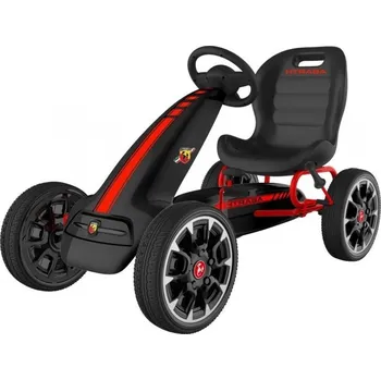Dětské šlapadlo Mamido ABARTH šlapací motokára černá