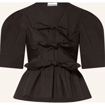 Dámská halenka Ganni Dámská Halenka, černá, 38