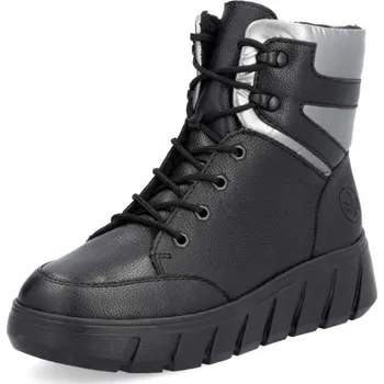 Dámské kozačky Dámská kotníková obuv RIEKER Y3504-00 černá W4 40