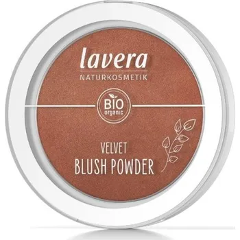 Tvářenka lavera Sametová pudrová tvářenka - 03 Cashmere Brown - 4,5 g