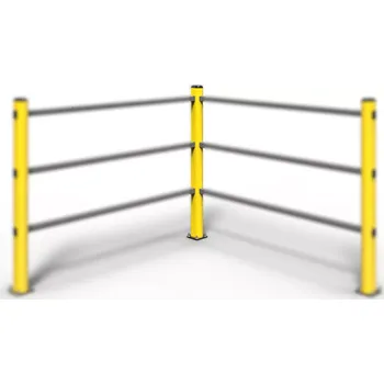 Dílenský regál Levý vnitřní rohový sloupek s vysokou odolností – HR 90