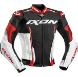 Kožená bunda IXON VORTEX 2 red 1027 Velikost: L