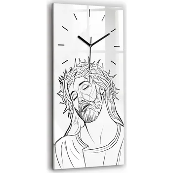 Hodiny Nástěnné hodiny SacroArte černé 30 cm