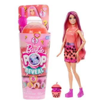 Panenka Barbie Pop reveal barbie bubble tea - mangové koláčky HTJ22 TV