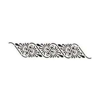 Set školních potřeb Szablon zmywalny 6x28cm 0,5mm