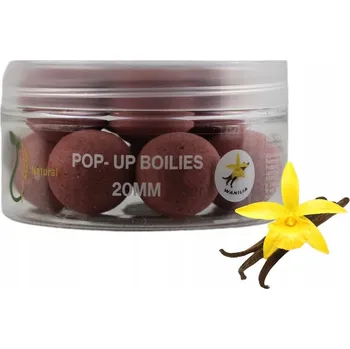 Boilies POP UP VANILKA 20MM Wratislavia Baits - plovoucí kuličky