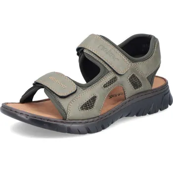 Pánské sandále Pánské sandály RIEKER 26761-54 zelená S5 43