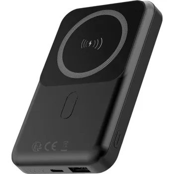 Powerbanka Bezdrátová powerbanka Forever MATB-100 PD QC 22,5W 10000mAh magnetická černá