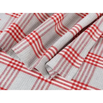 Utěrka Dreamy Linens Kuchyňská utěrka, červená Káro Dreamy Linens