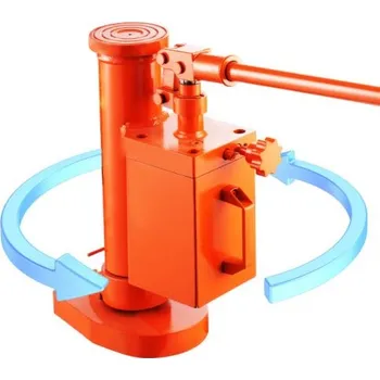 zvedák Hydraulický zvedák VEVOR s výškou zdvihu 5 tun, zdvih 5 tun na špičce, nosnost 10 tun nahoře, strojní zvedák, výška špičky 2,8–24 cm, výška horní části 360–56,4 cm, otočný o 360° zvedák pro stroje a průmysl