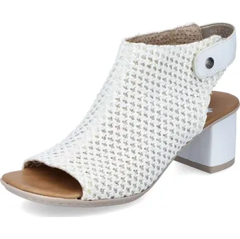 Dámské sandále Dámské sandály RIEKER 64772-80 bílá S4 42