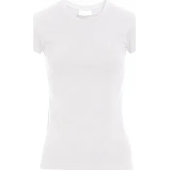 Promodoro Dámské slim fit tričko z jednoduchého žerzeje Barva: Bílá, Velikost: XL E3085