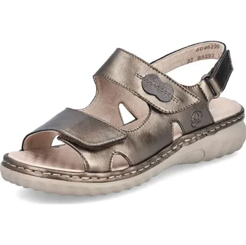 Dámské sandále Dámské sandály RIEKER 60462-90 hnědá S5 40