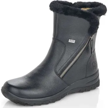 Dámské kozačky Dámská kotníková obuv RIEKER Z7181-00 černá W4 38
