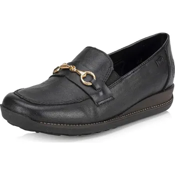 Dámské mokasíny Dámské mokasíny RIEKER 44285-00 černá W4 42