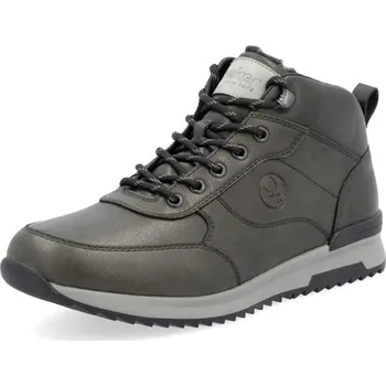 Pánská zimní obuv Pánská kotníková obuv RIEKER 16136-53 zelená W4 44