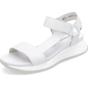 Dámská obuv Dámské sandály RIEKER W2951-80 bílá S5 43