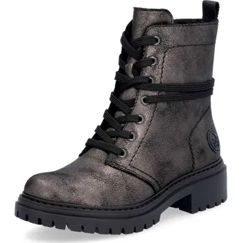 Dámské kozačky Dámská kotníková obuv RIEKER 72675-00 černá W4 42