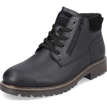 Pánská zimní obuv Pánská kotníková obuv RIEKER 32007-00 černá W4 45