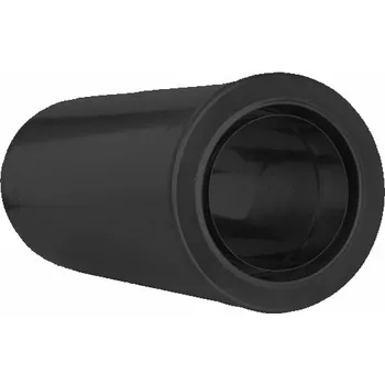 Střecha Komíny CZ Nerezový izolovaný průchod stropem s prodlouženou zděří 150/500/50/0,6mm Povrch: Černý R9005