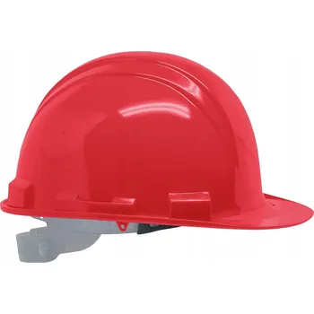 Pracovní přilba OCHRANNÁ PŘILBA STAVEBNÍ NASTAVITELNÁ ČERVENÁ