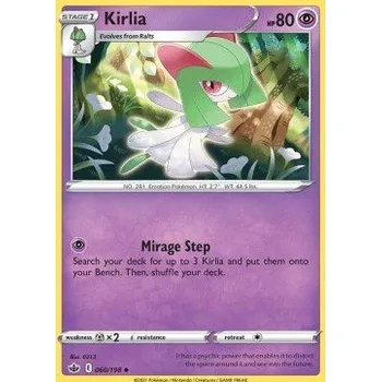 Volný čas Pokémon CRE 060/198 Kirlia - Chilling Reign Stav: Near Mint, Verze: NORMAL