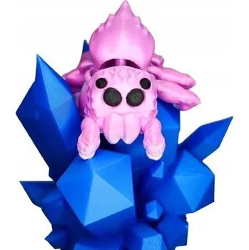 Pohyblivá 3D figurka pavouka, přívěsek na klíče , antistresová hračka , dekorace do terária