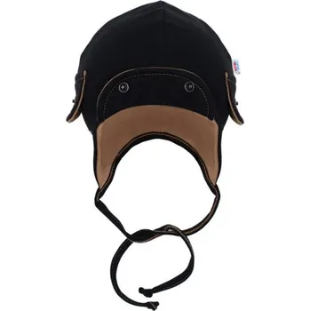 Kojenecká čepice Jarní kojenecká čepička New Baby Special One černá