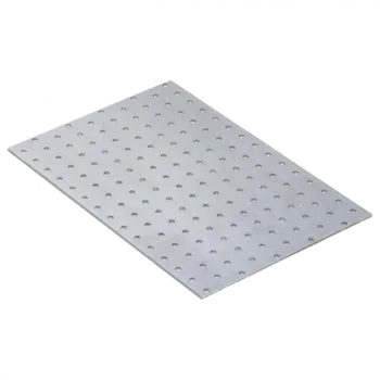 Tesařské kování Mark PP24 / PP31 Destička perforovaná 200x300x2mm tesařská spojka děrovaná pozinkovaná CE