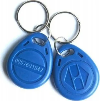 Zabezpečovací technika Set 100 ks RFID EM čipů Sebury, modrý