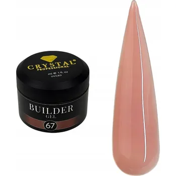 Lak na nehty Stavební gel #67 30ml CRYSTAL PROFESSIONAL stavební gel