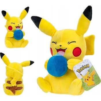 plyšák Pokémon - PKW2699 - Plyšová Hračka Pikachu s borůvkou 20 cm