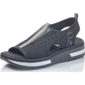 Dámské sandále Dámské sandály RIEKER V59B5-00 černá S4 42