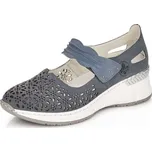 Dámské baleríny RIEKER N4367-14 modrá S4 42