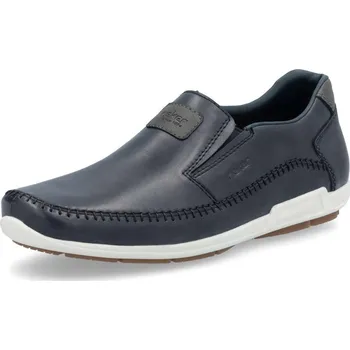 Pánské mokasíny Pánské mokasíny RIEKER 09053-14 modrá S5 43
