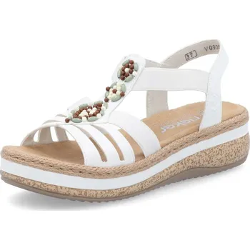 Dámské sandále Dámské sandály RIEKER V0920-80 bílá S5 41