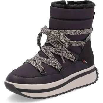 Dámské kozačky Dámská kotníková obuv RIEKER REVOLUTION W0971-00 černá W4 40