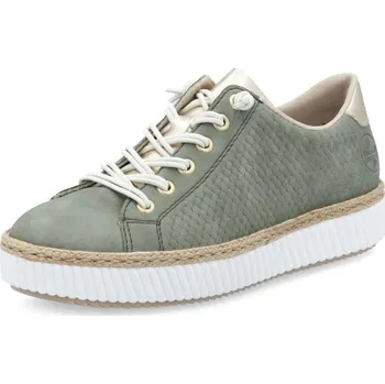 Dámské tenisky Dámské tenisky RIEKER M2952-52 zelená S5 41