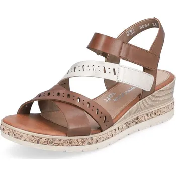 Dámské sandále Rieker Dámské sandály REMONTE D3064-24 hnědá S3 43