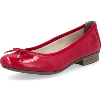 Dámské baleríny Dámské baleríny RIEKER 51950-33 červená S5 38